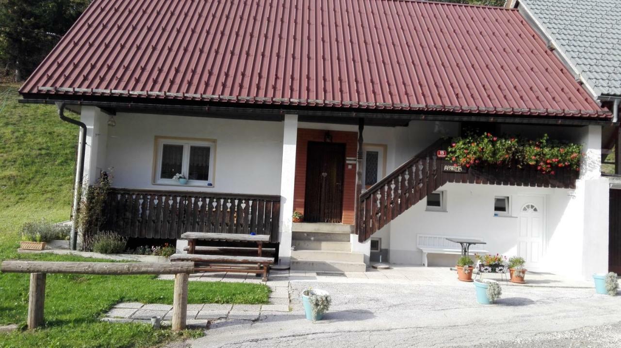 Apartmaji Korosec Na Koprivniku Appartement Koprivnik v Bohinju Buitenkant foto